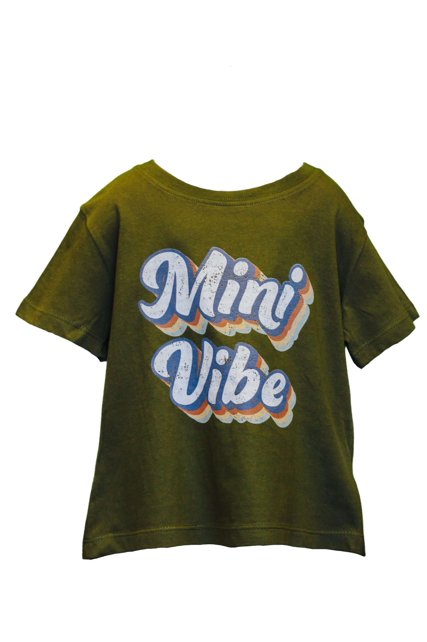 Mini Vibe Olive Green Youth Top