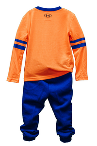 Blue & Orange Boys UA Set
