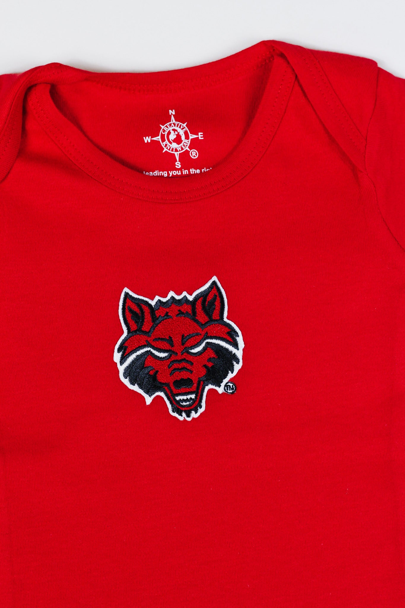 Baby Red Wolves Onesie