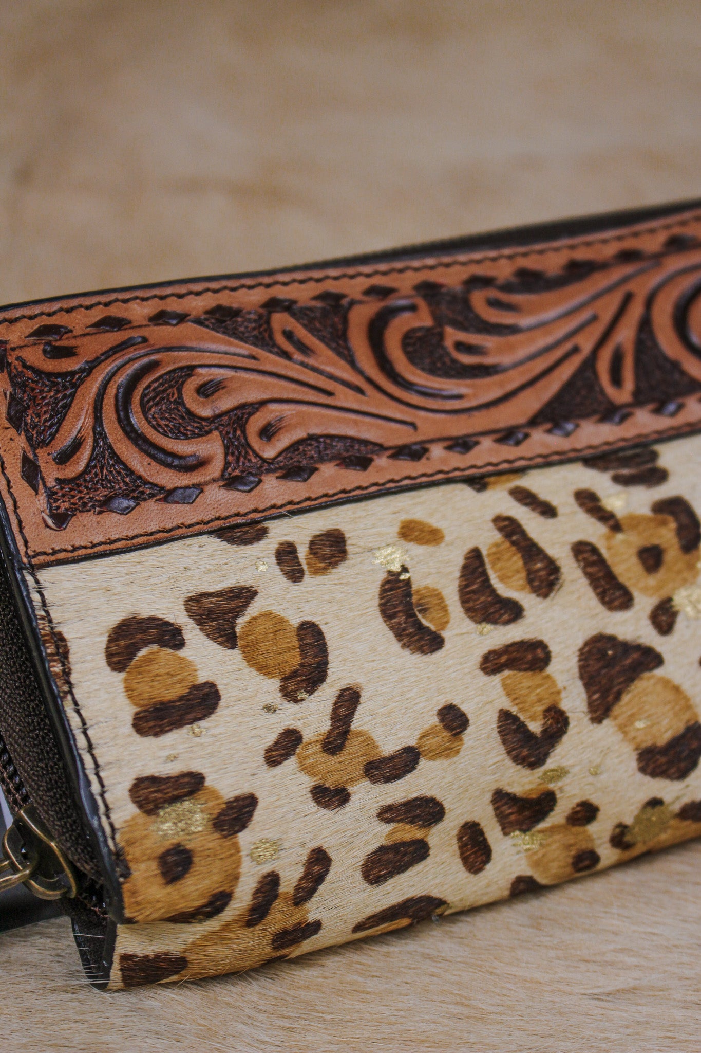 Angel Ranch Winnie Collection Wallet Leopard