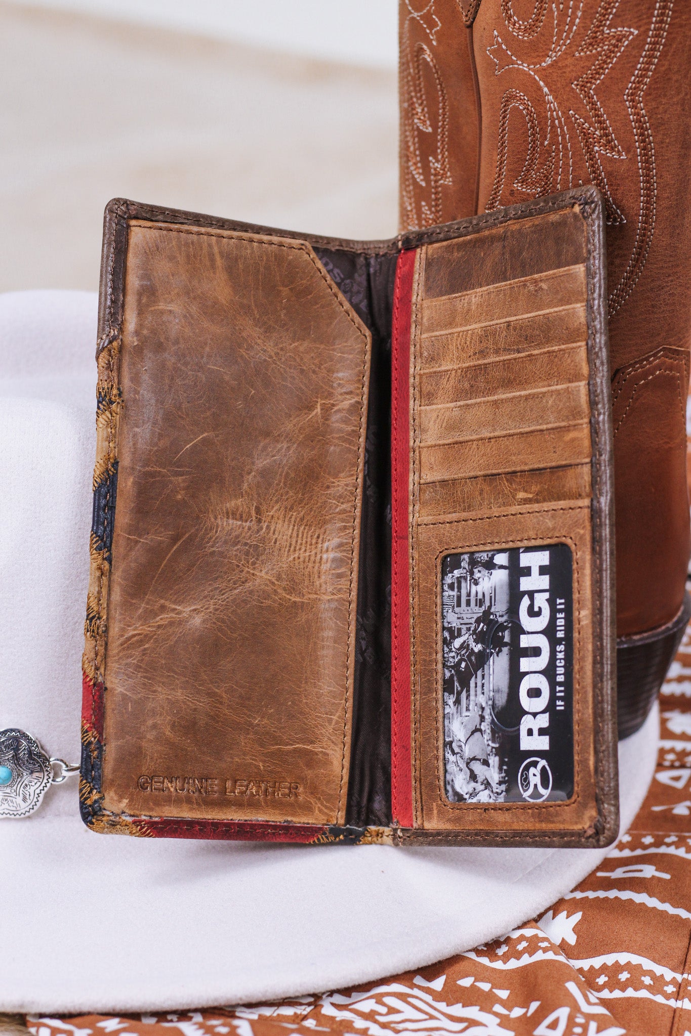 Kamali Rodeo Roughy 2.0 Patchwork Wallet