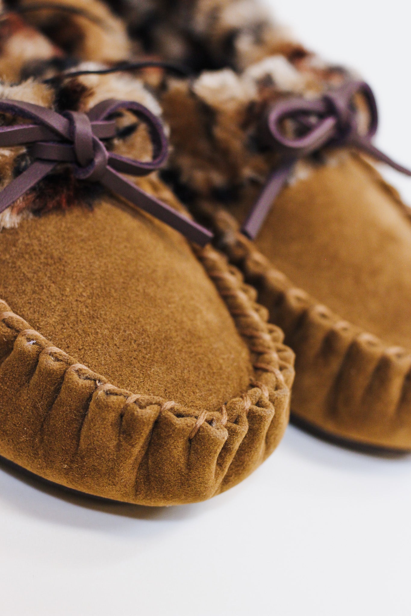 Brown Leopard Slippers