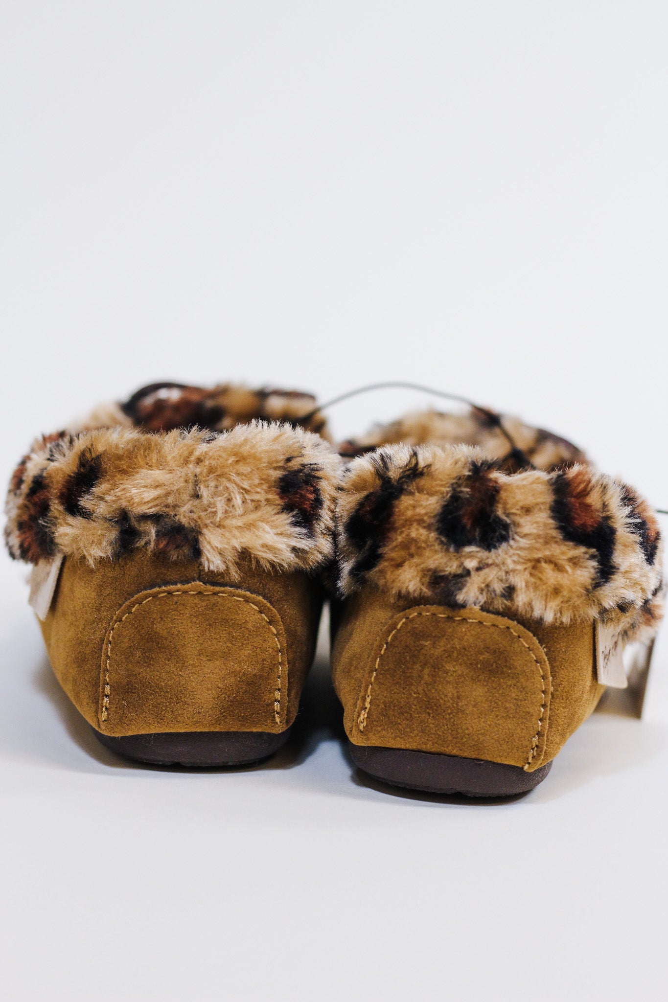 Brown Leopard Slippers