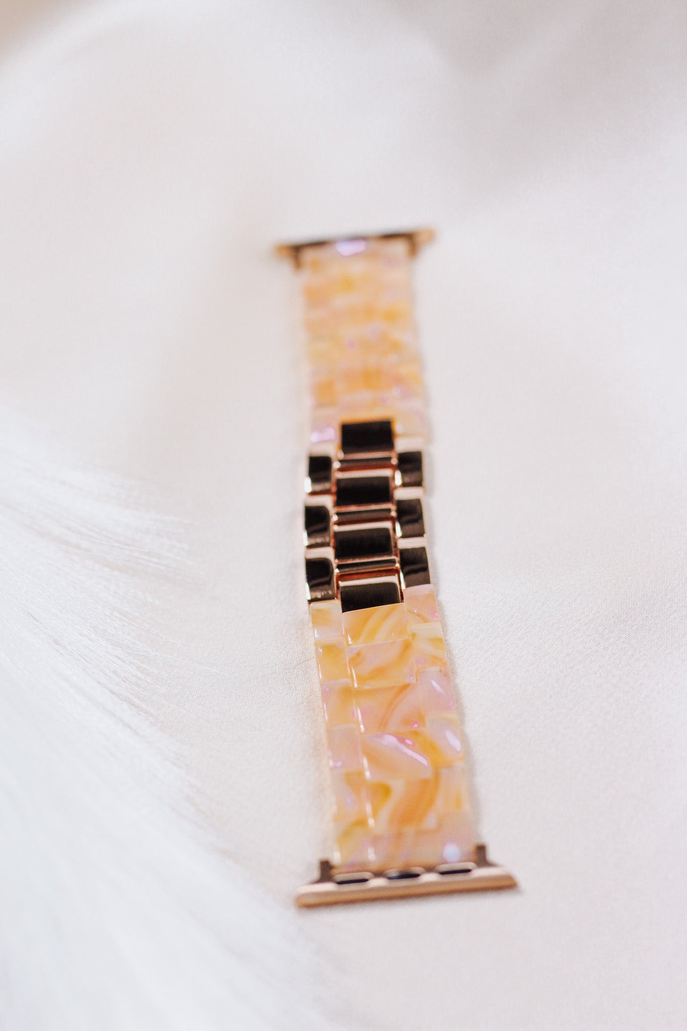 Make Up Lost Time Peach Apple Watch Band