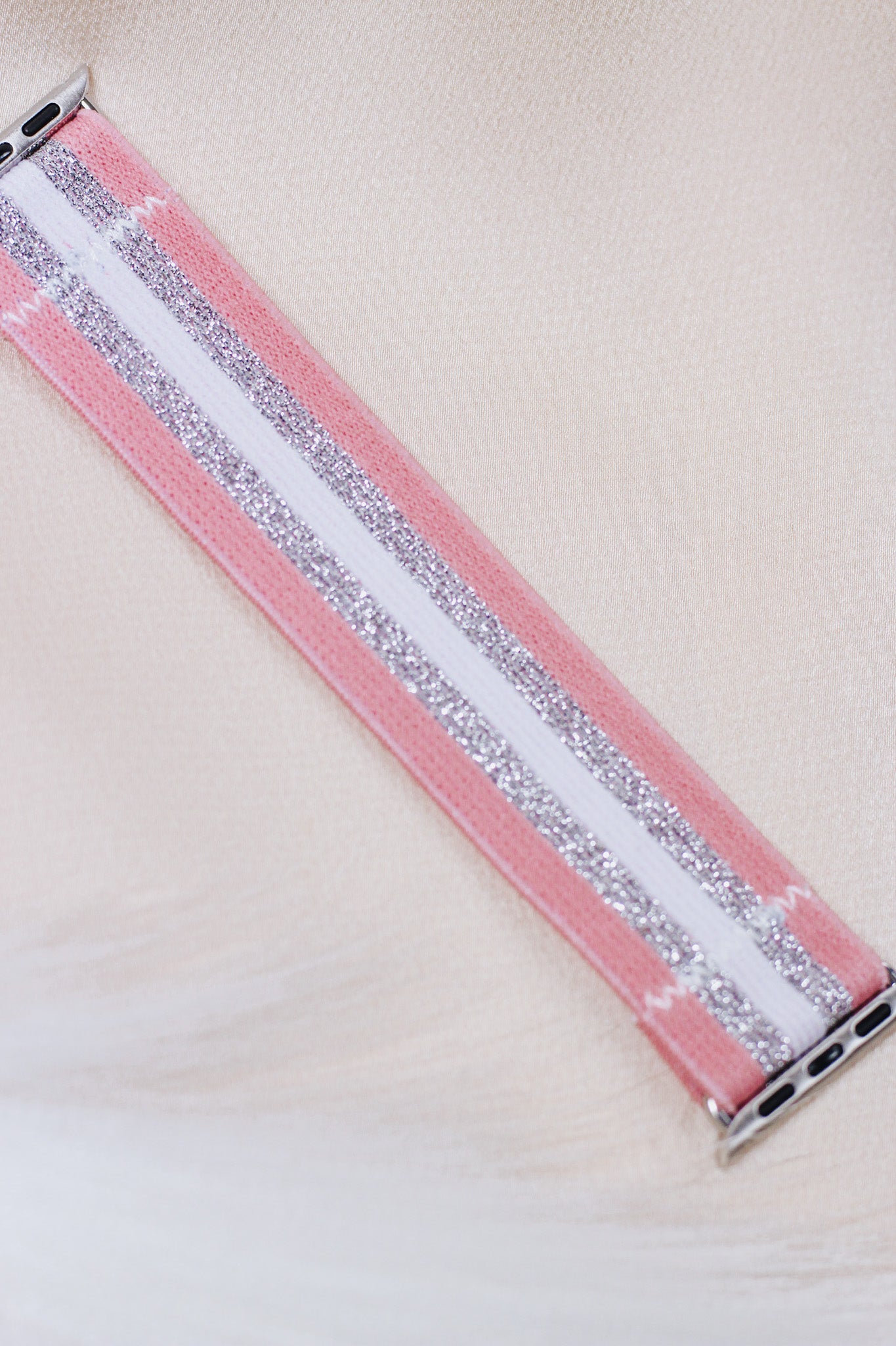 Take The Time Pink Apple Watch Band