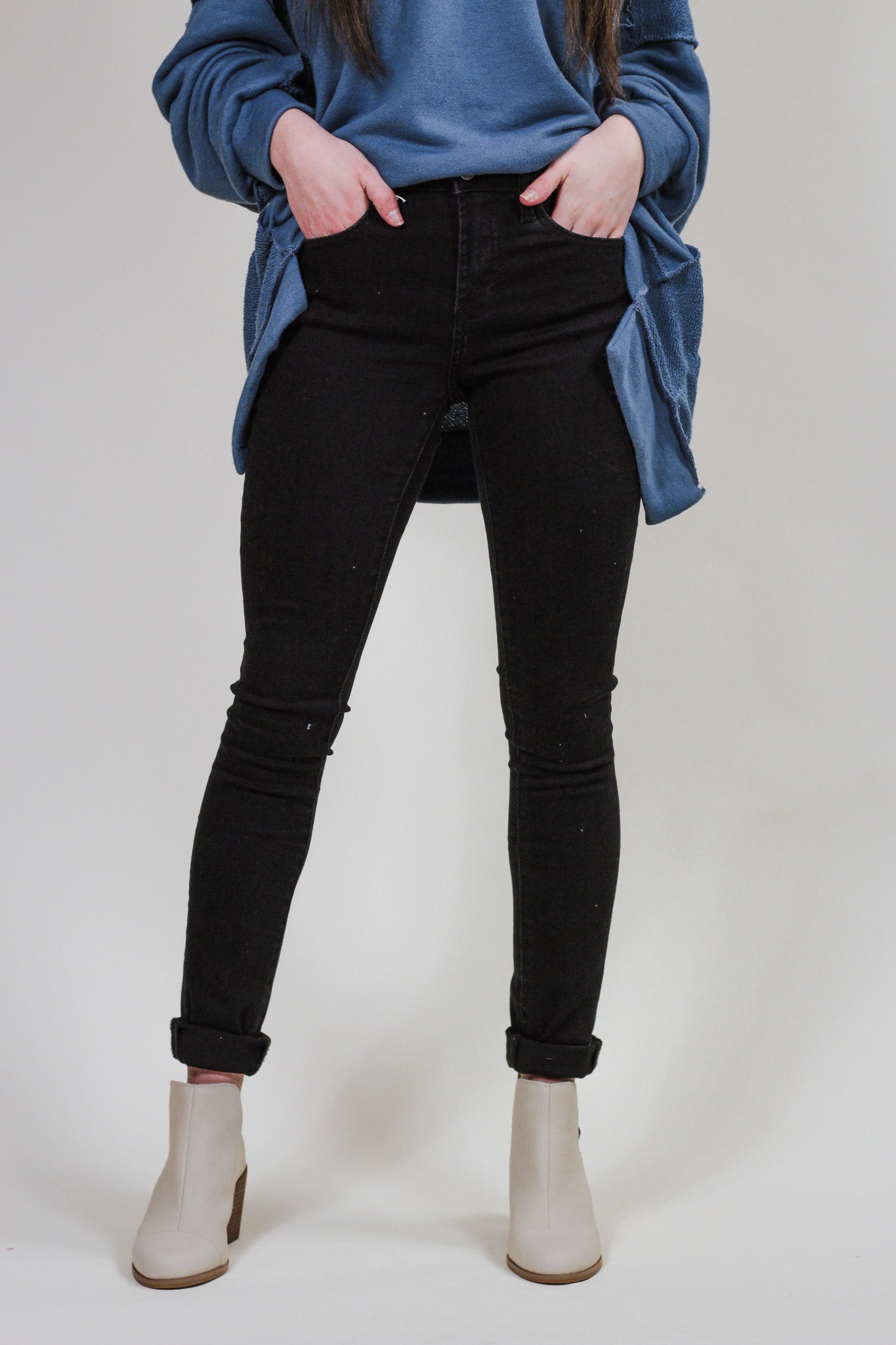 Gisele High Rise Skinny Jeans By Dear John Bag