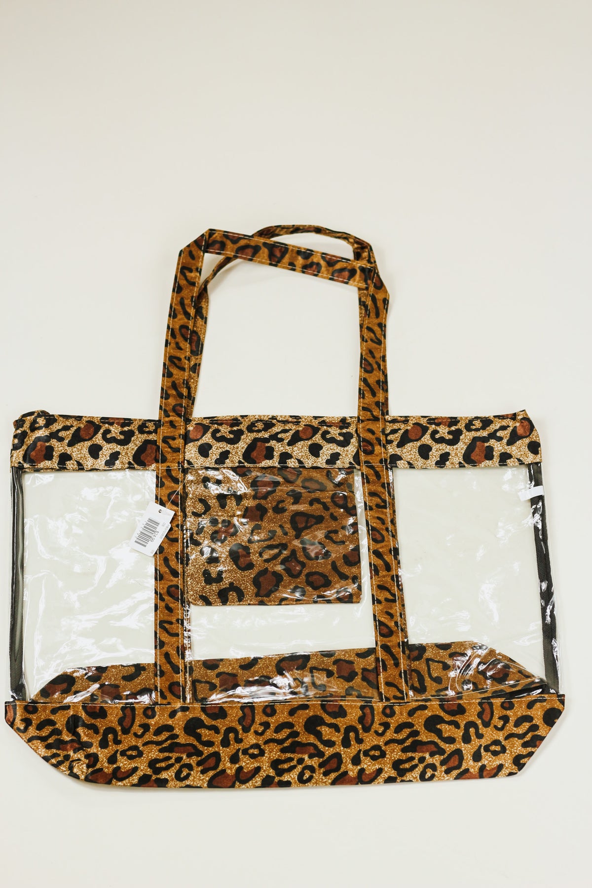 Leopard Clear Tote Bag