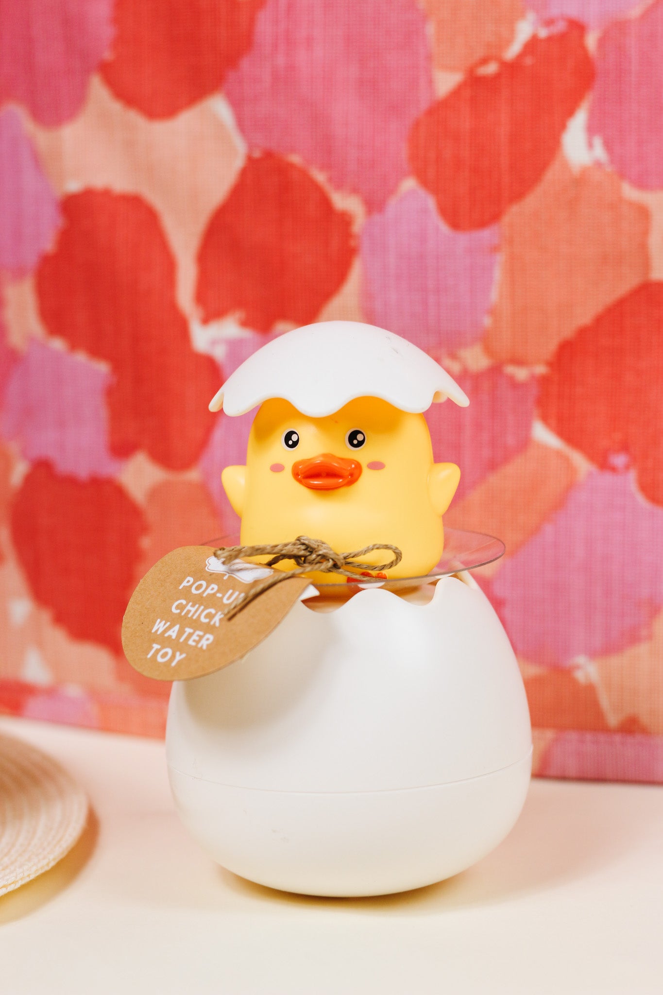 Yellow Pop Up Chick Bath Toy