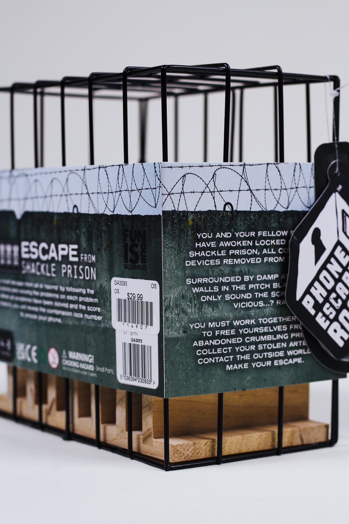 Game - Phone Escape Room Escape Shackle Prison