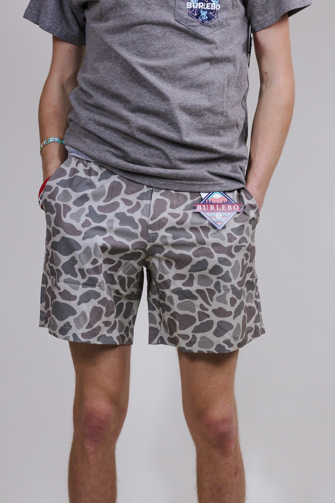 Classic Deer Camo Burlebo Shorts