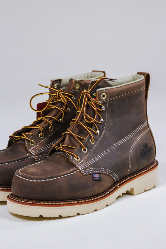 American Heritage Crazyhorse Safety Moc Toe Boot