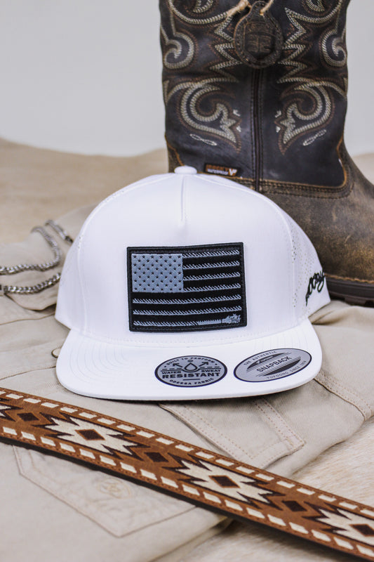 Hooey Liberty Roper White Hat