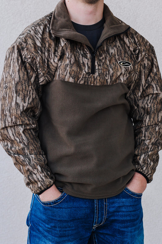 Drake Men's MST 1/4 Zip Refuge Bottomland Jacket