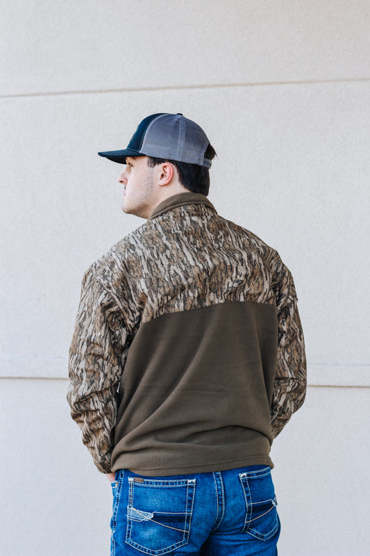 Drake Men's MST 1/4 Zip Refuge Bottomland Jacket