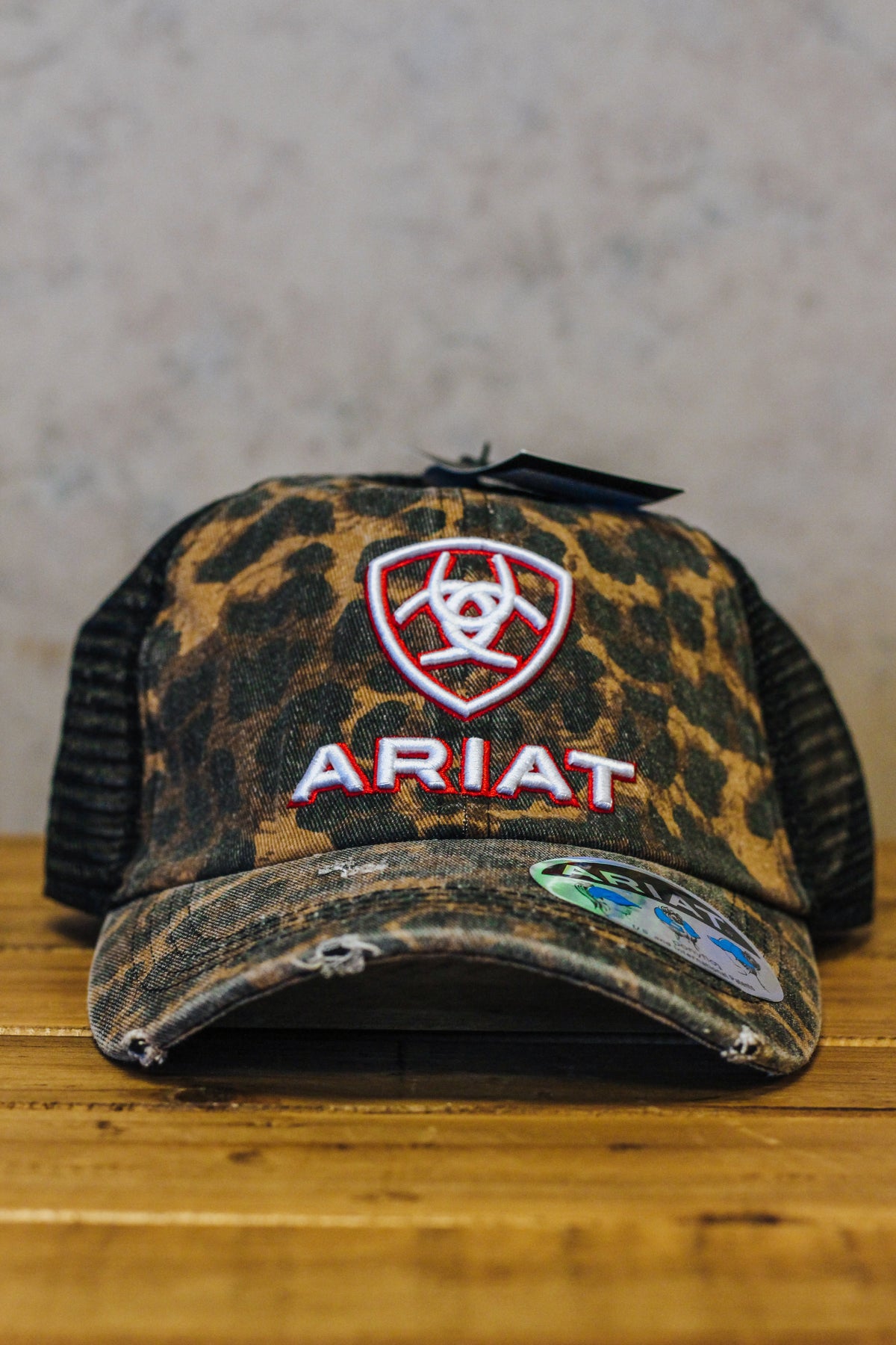 Ariat Cotton Print Embroidered Adjustable Women\'s Cap Hat OS ARIAT Women main image 3