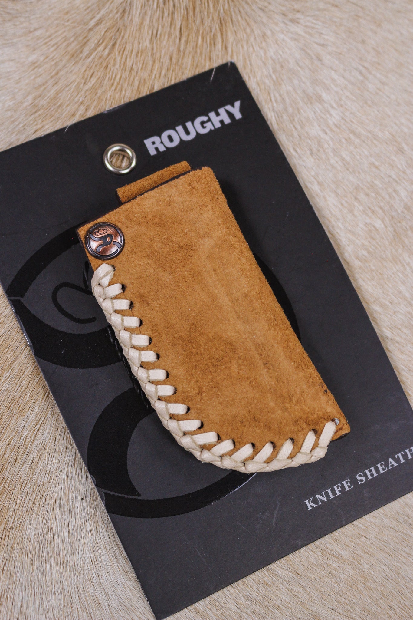 Hooey Tan Roughy Knife Sheath