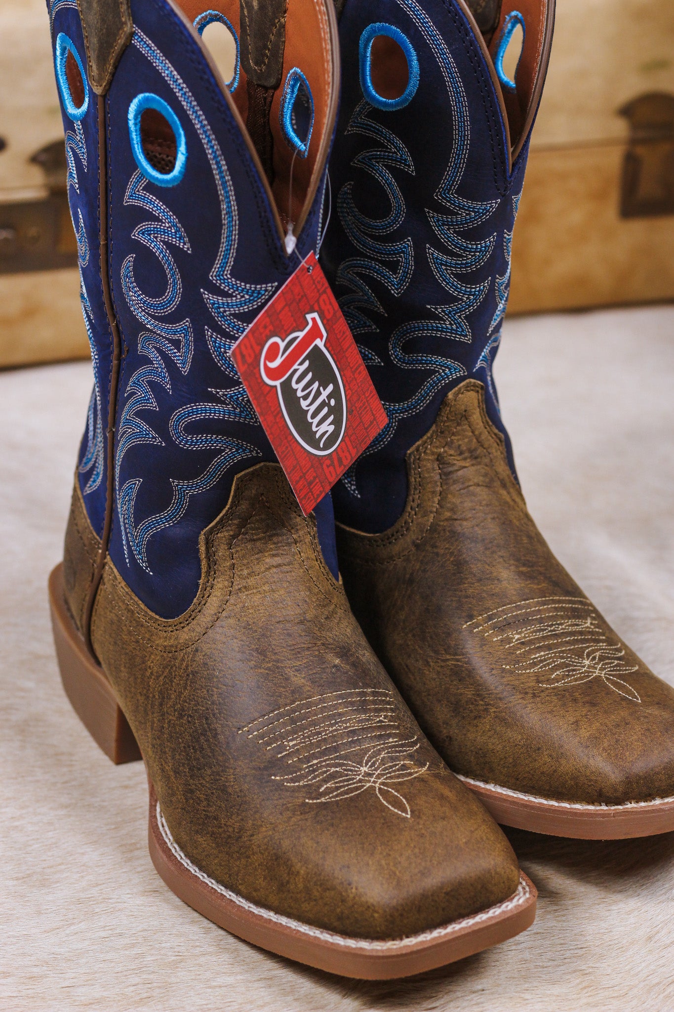 Justin boots stampede best sale