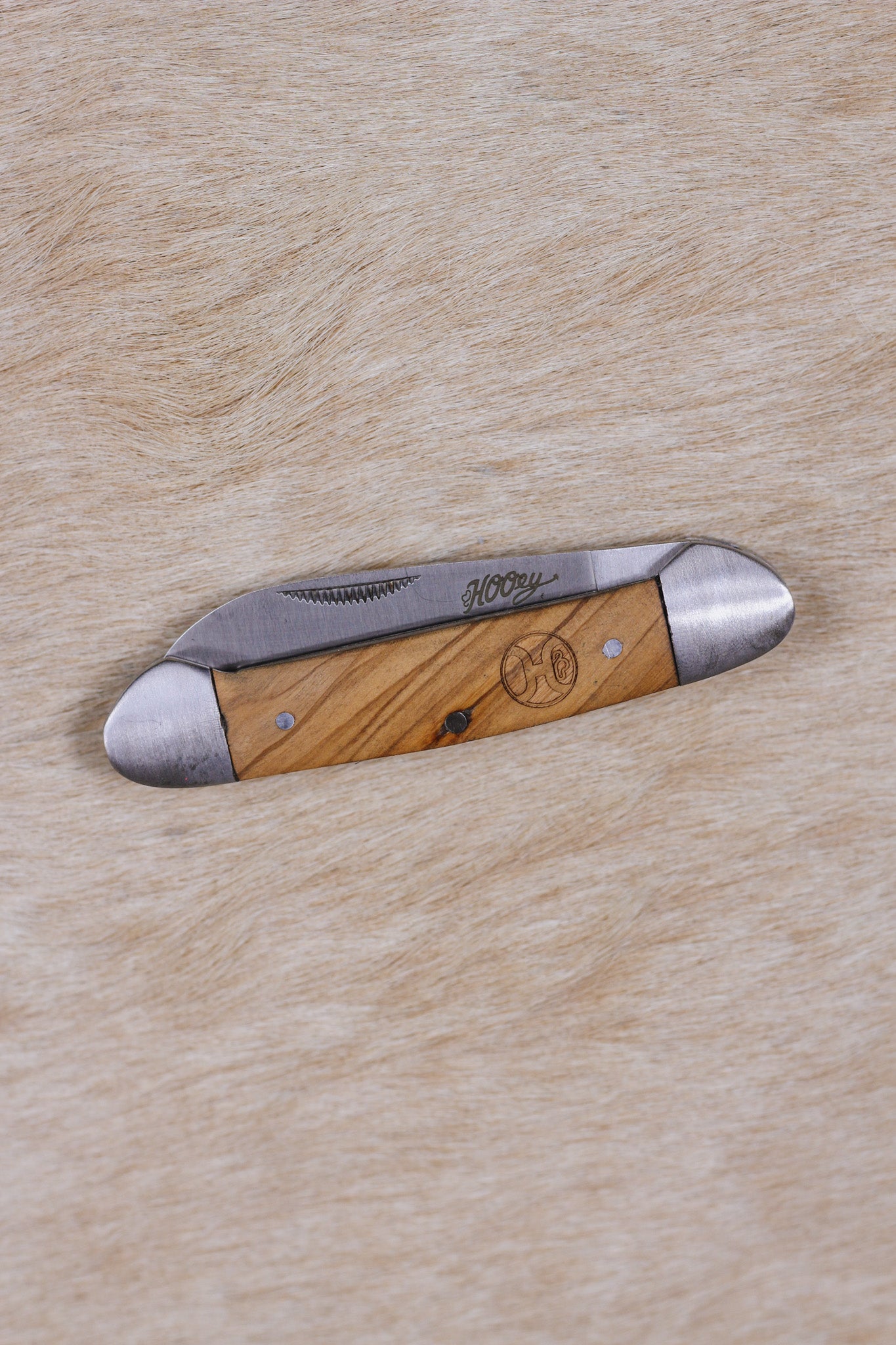 "Natural Wood Canoe" Hooey Knife