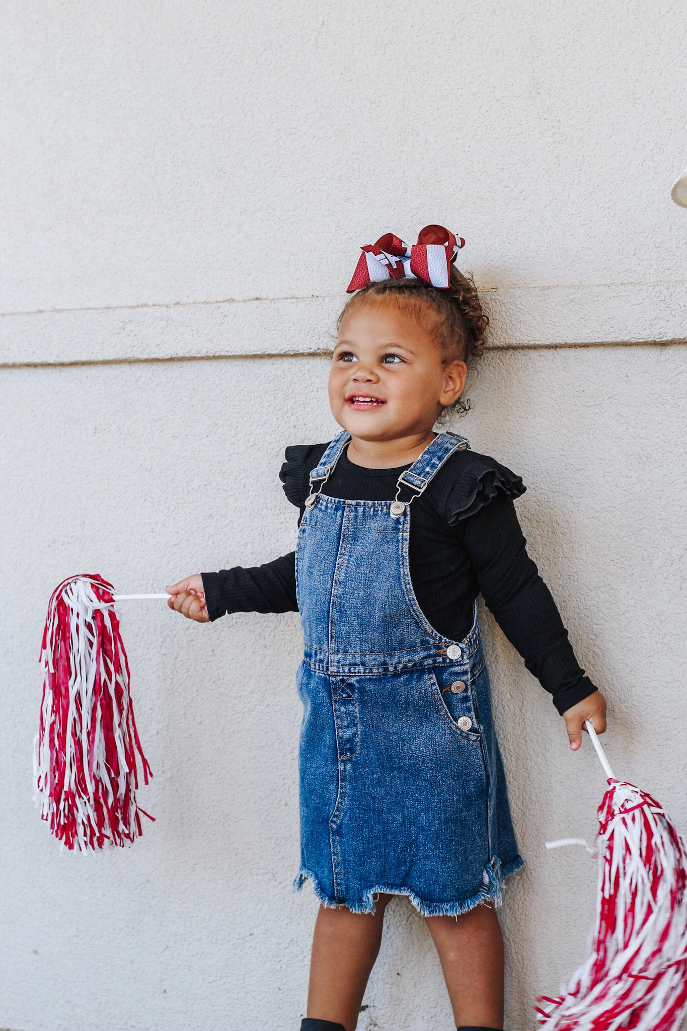 Cowgirl At Heart Denim Kids Overall Dress