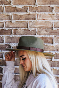 Twister Womens Olive Hat