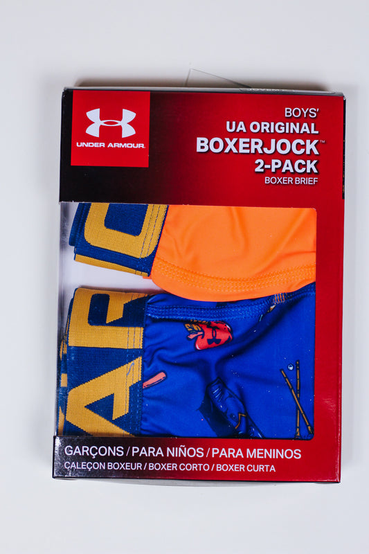 Blue Orange Boys 2 Pack UA Underwear