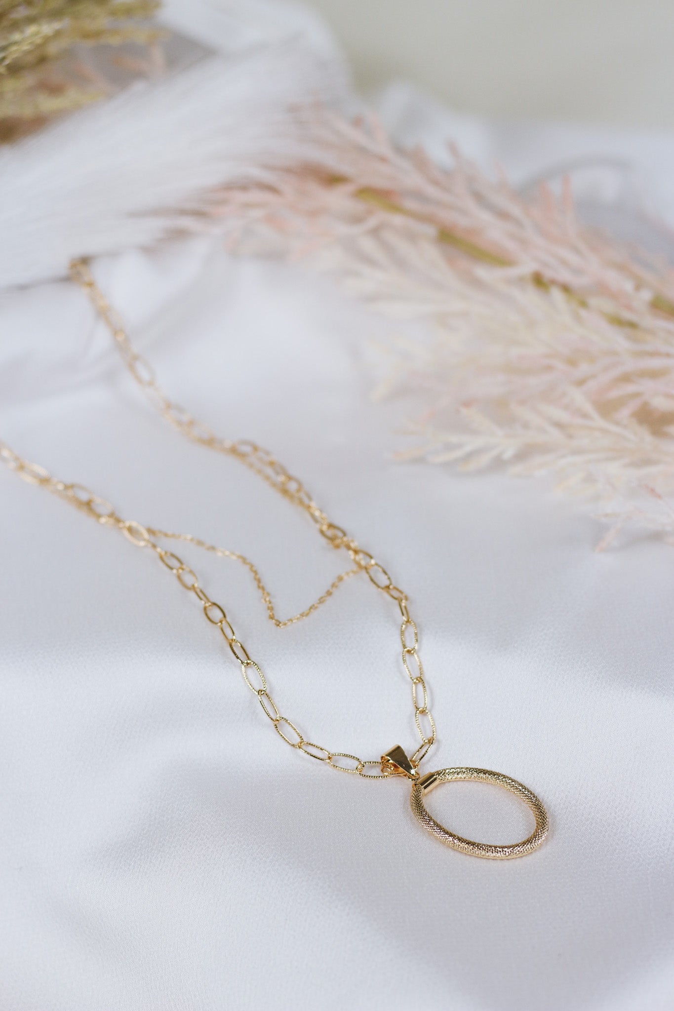 Gold Double Layer Necklace