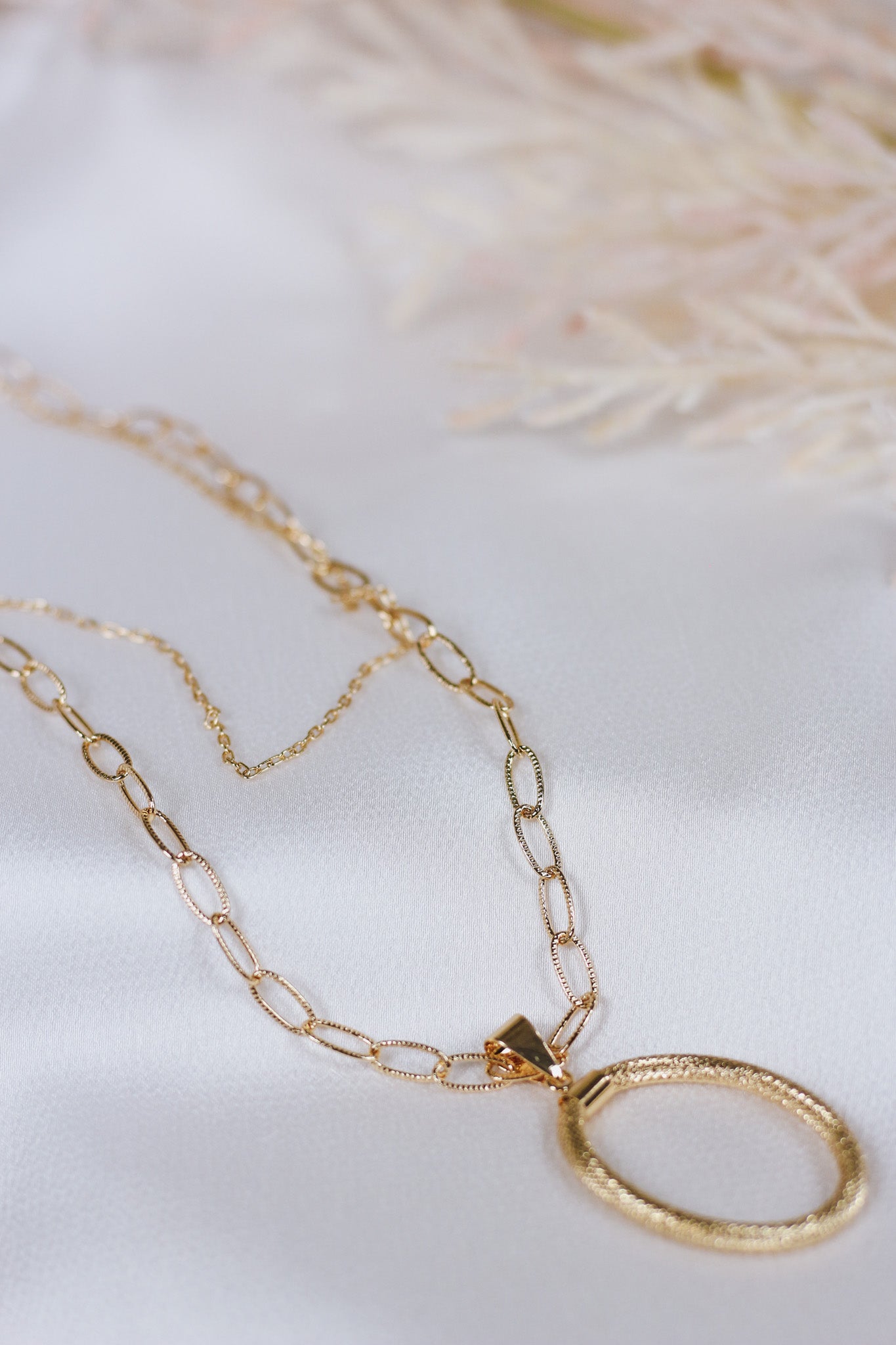 Gold Double Layer Necklace