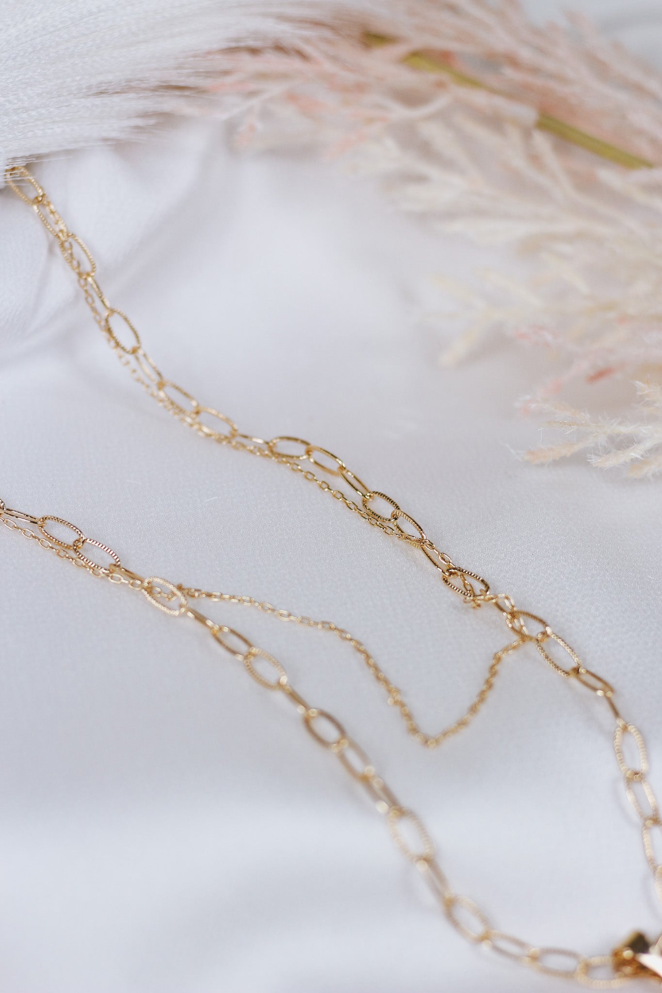 Gold Double Layer Necklace