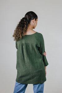 More Than A Dream Light Olive Top
