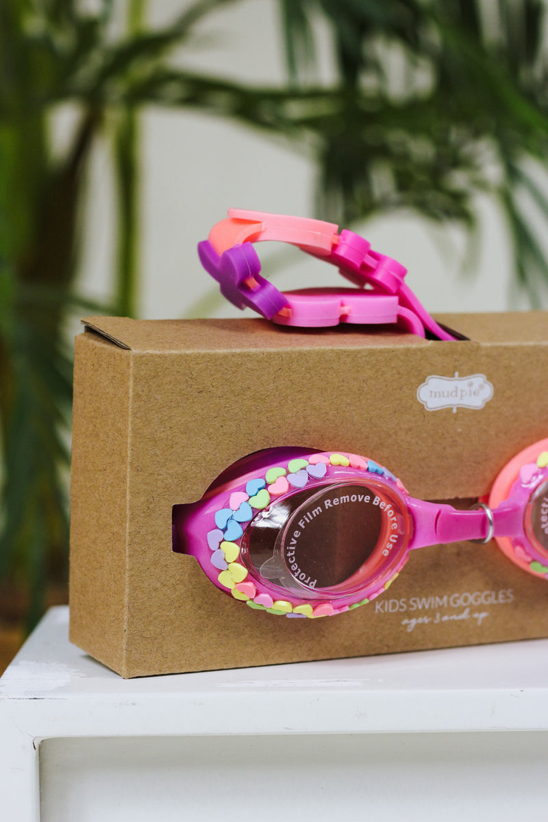 Girls Candy Heart Goggles