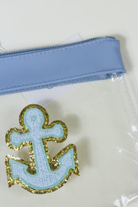 Patch Iron Clear Pouch
