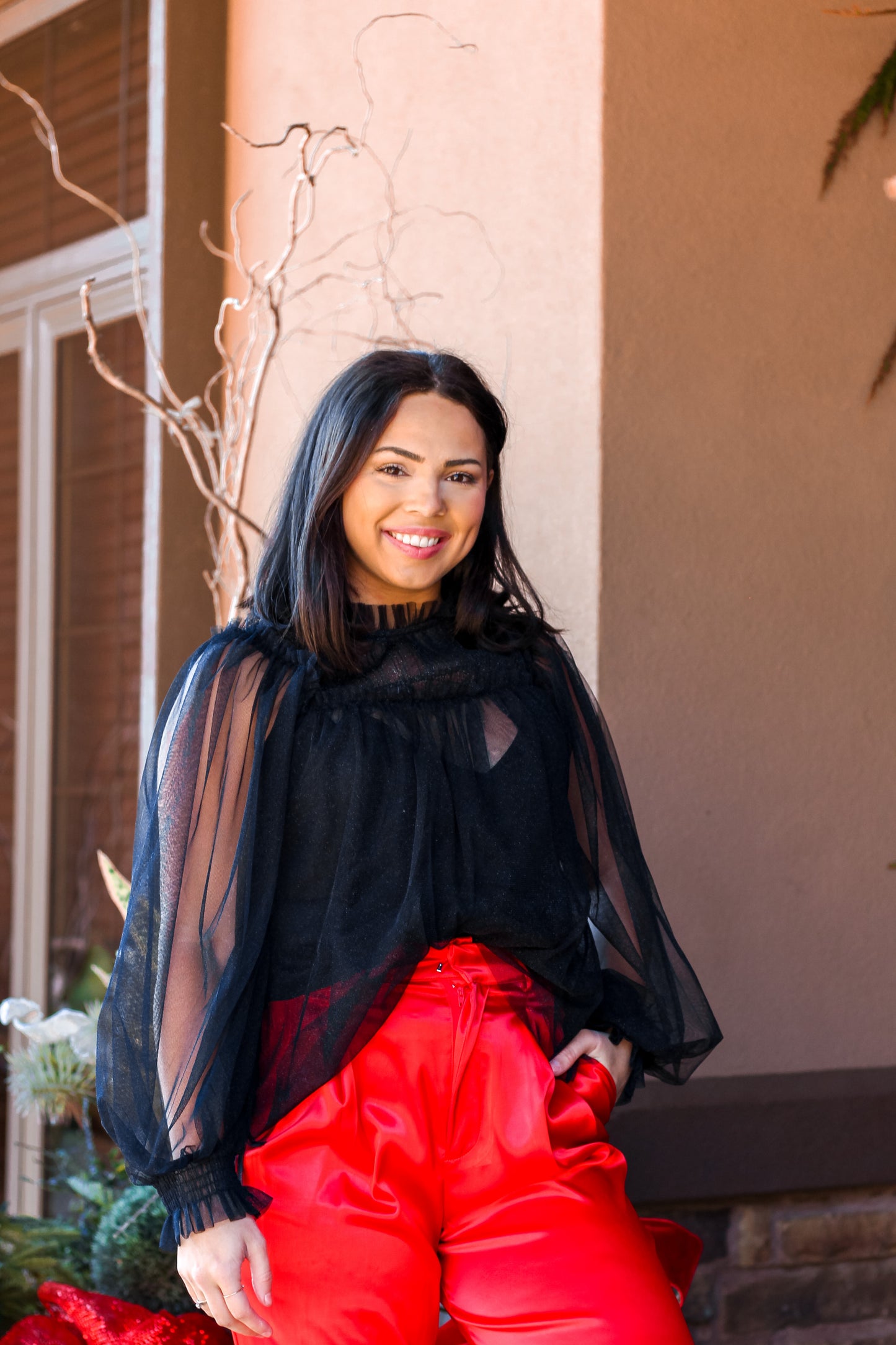 Not So Ordinary Black Blouse