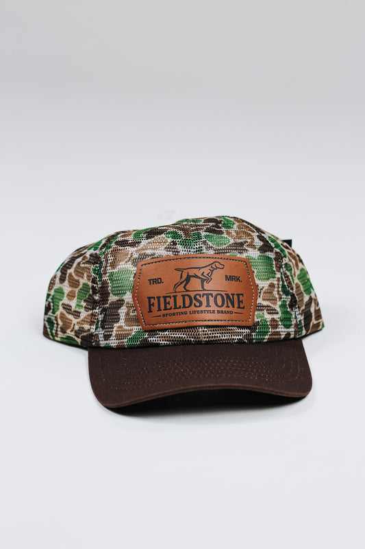 Camo Mesh Mens Hat Fieldstone