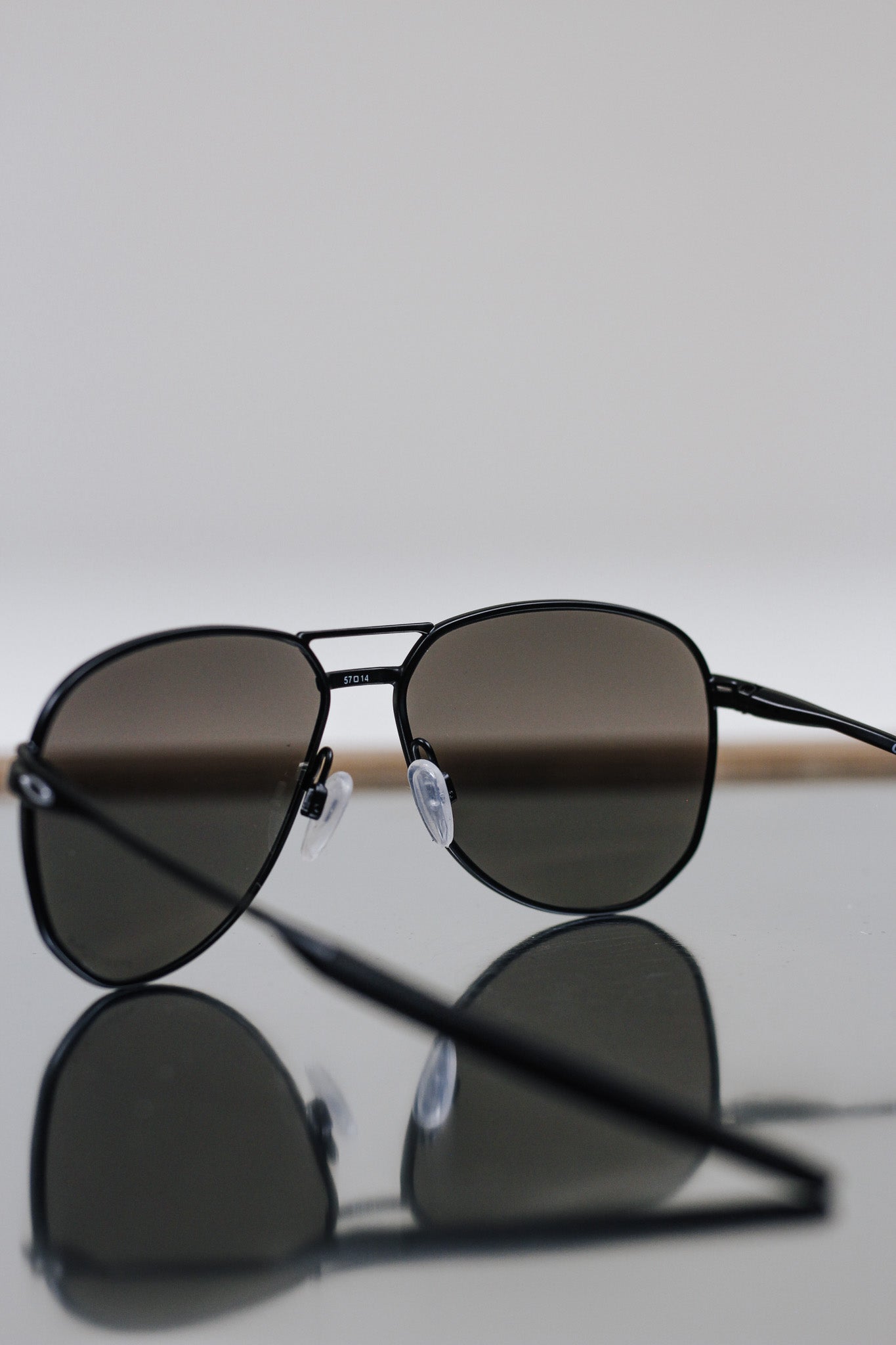 Black Grey Contrail Sunglasses By Oakley