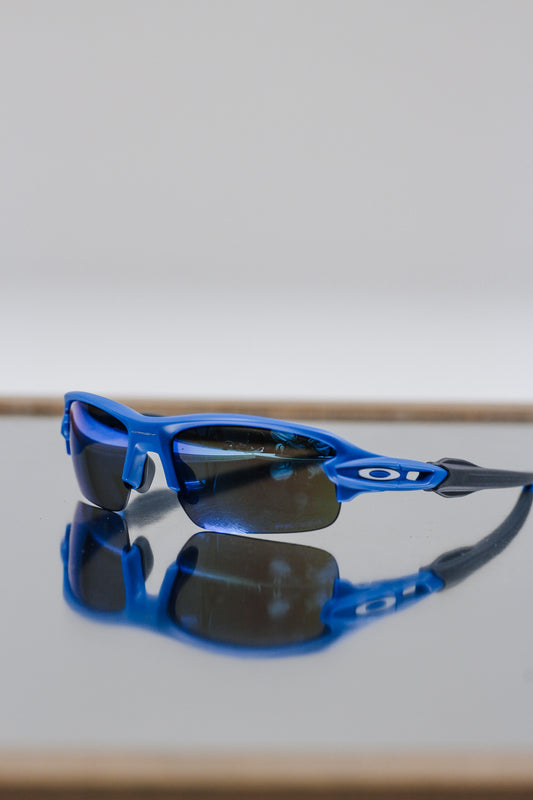 Flak XXS Blue Sapphire Youth Oakley Sunglasses