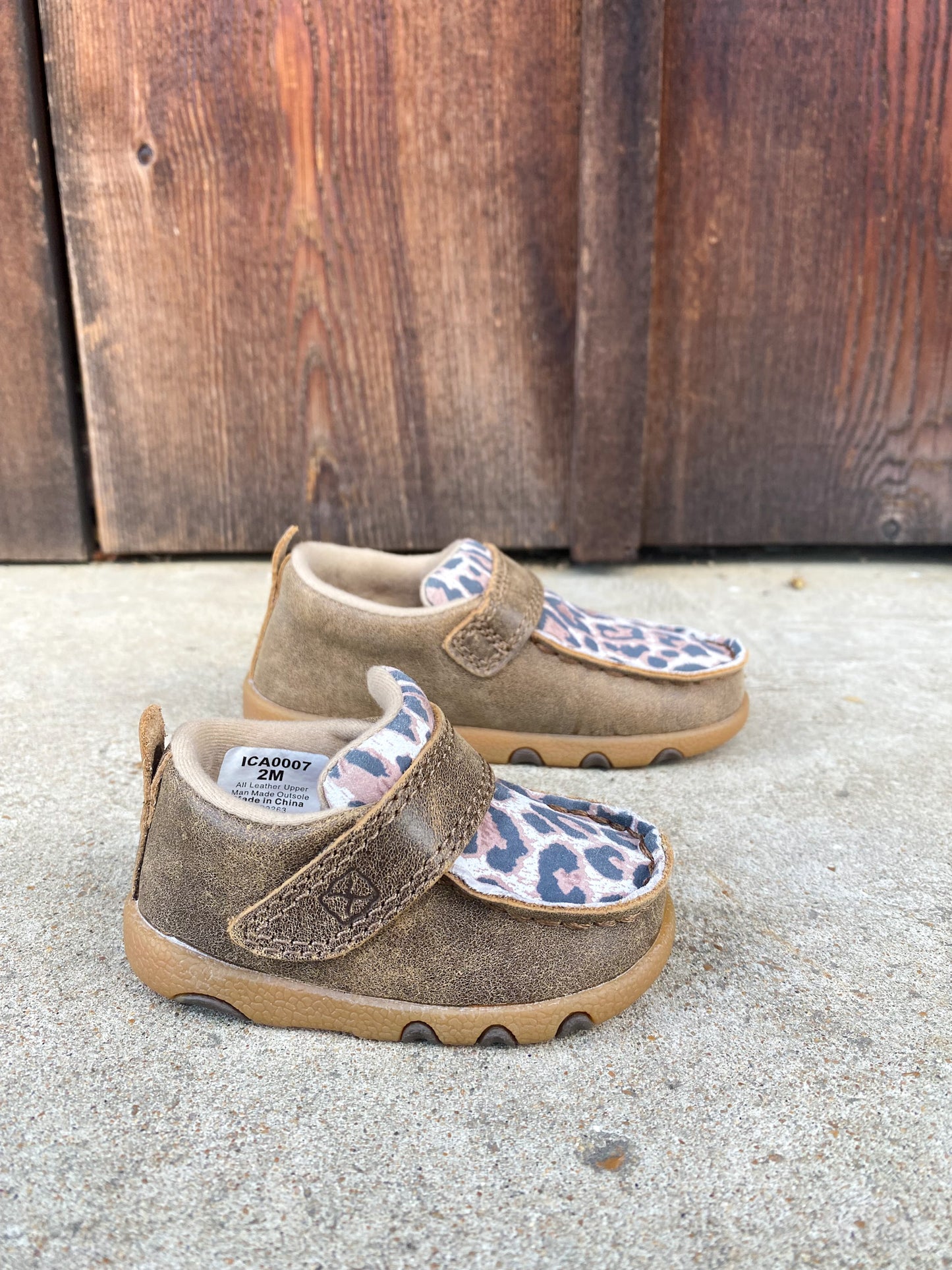 Infant Driving Moc Leopard By Twisted X