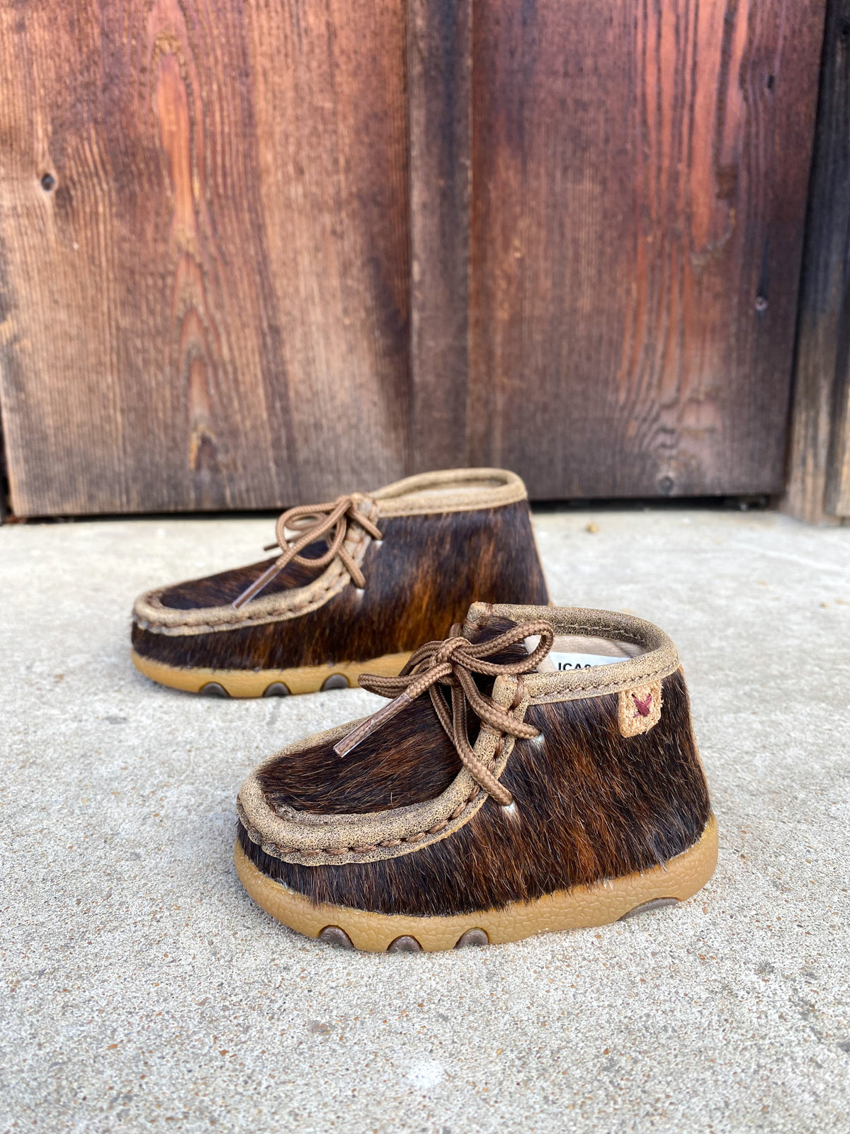 Infant Chukka Driving Moc Brindle By Twisted X
