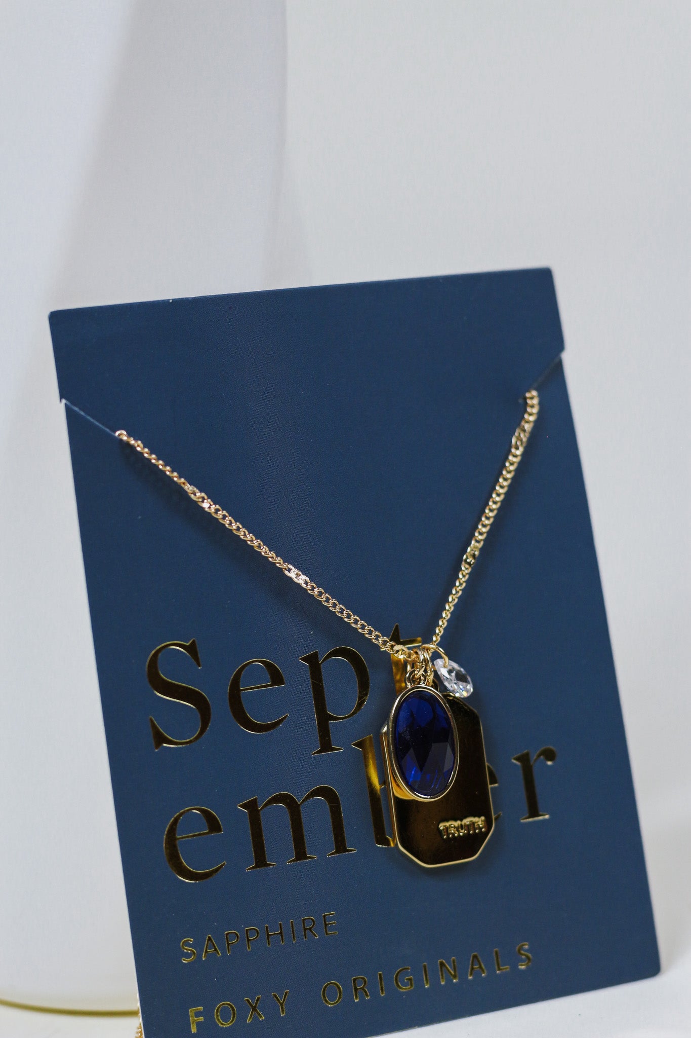 September Birthstone Necklace