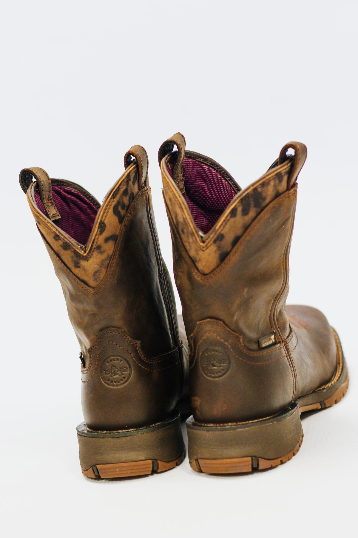 Rocky Rosemary Women's 8” Waterproof Composite Toe Western Boot