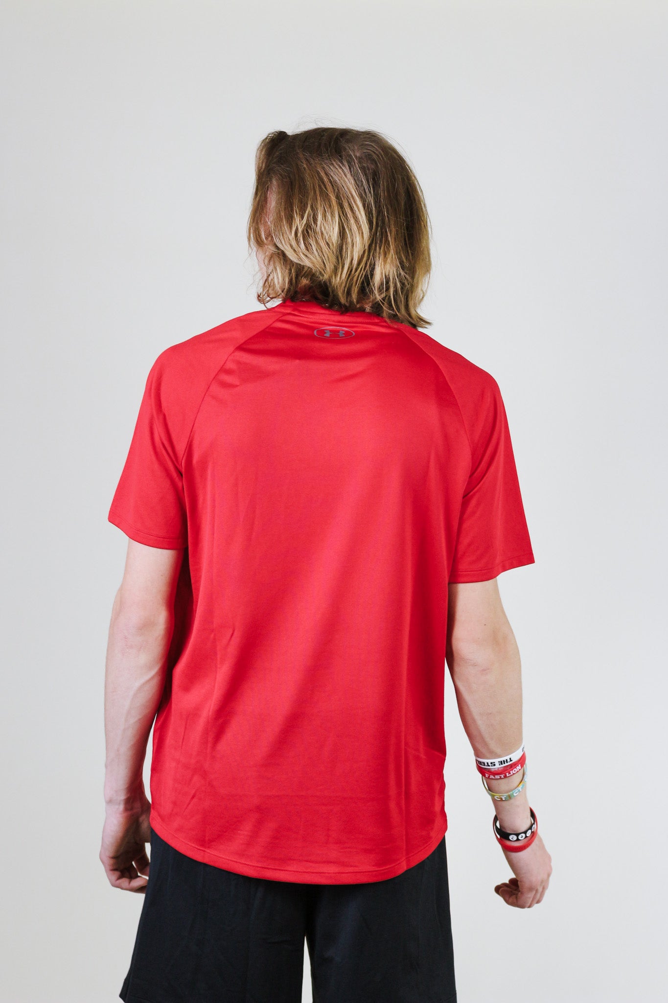 Men's UA Tech™ 2.0 Short Sleeve Red Shirt