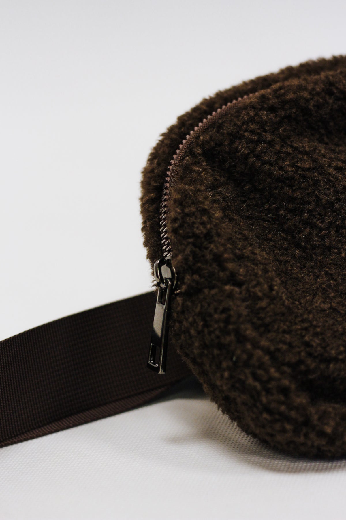 Brown Sherpa Belt Bag