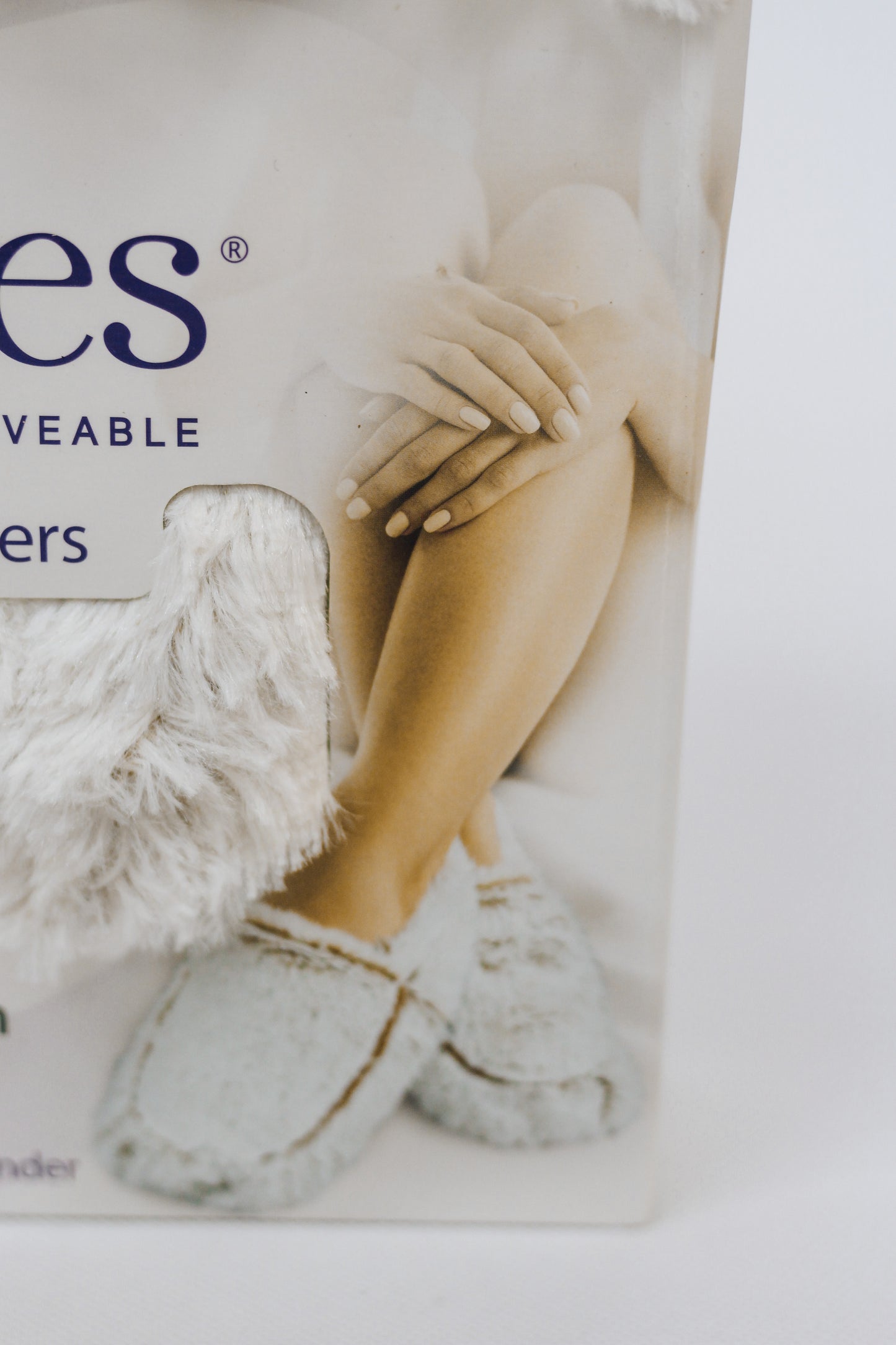 Marshmallow Brown Warmies Slippers