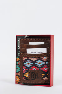 Red Dirt Leather Card Case Wallet