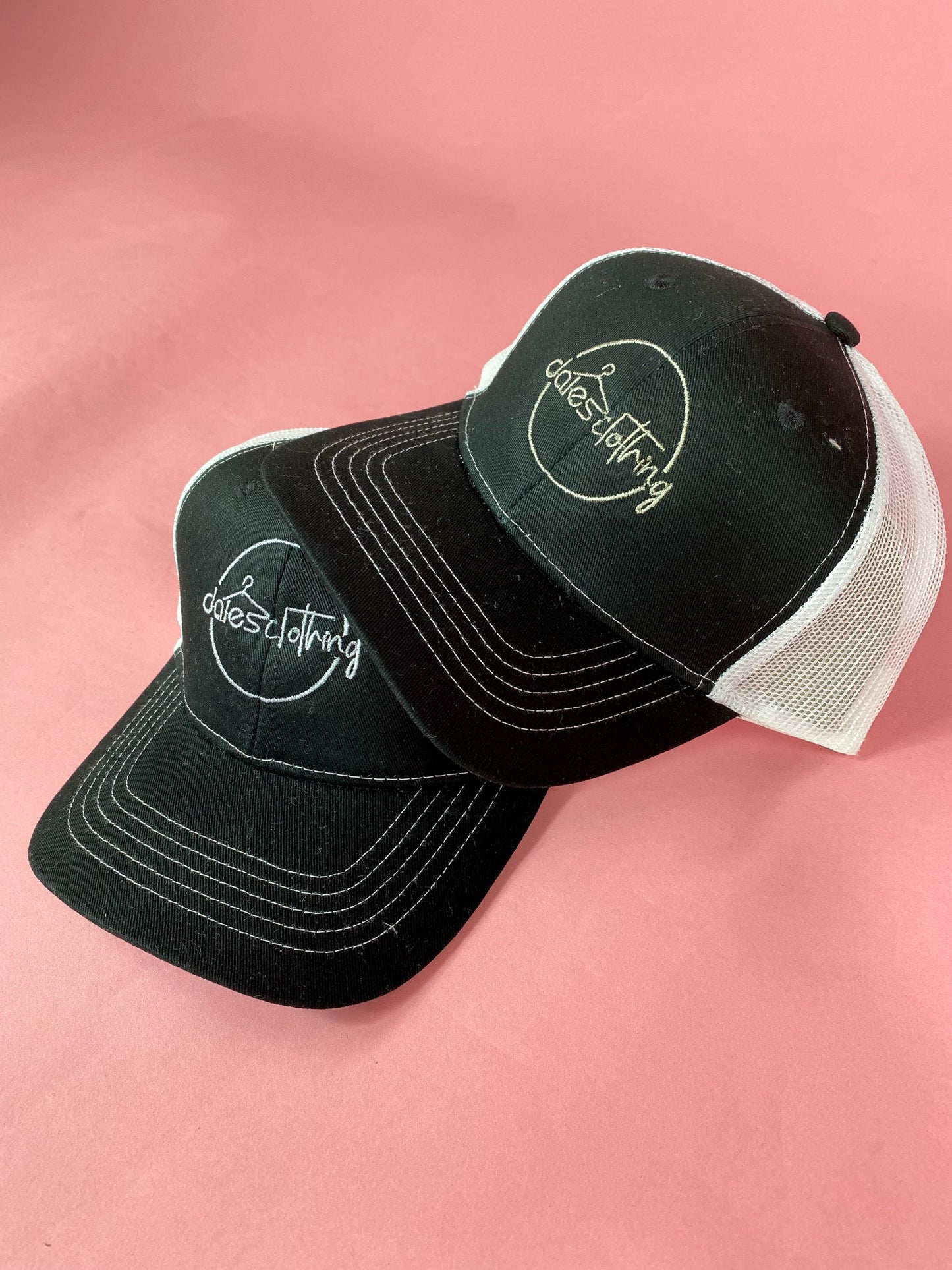 Black & White Cream Dales Logo Hat YOUTH