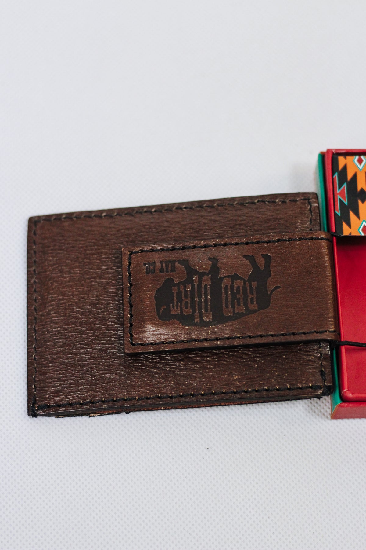Red Dirt Mens Leather Card Southwestern Wallet