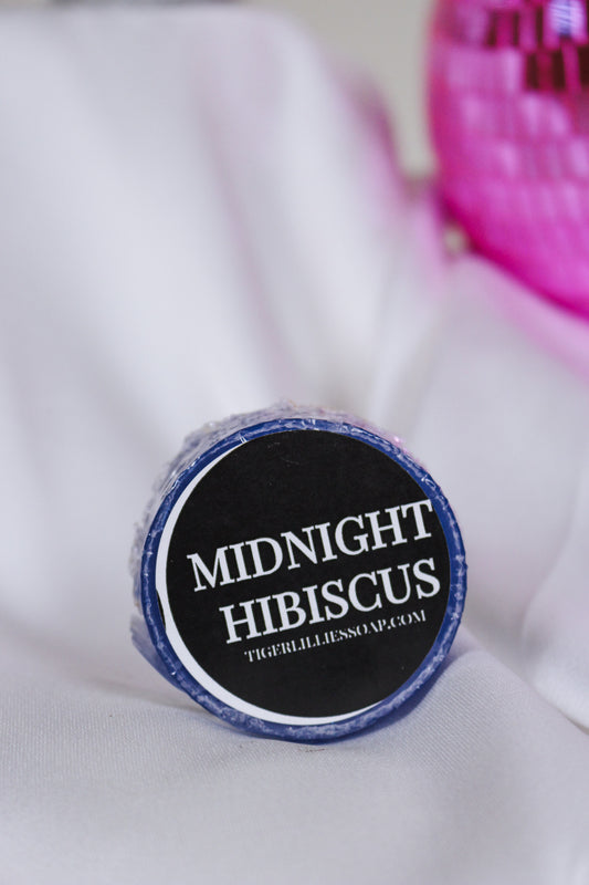 Midnight Hibiscus Shave Soap