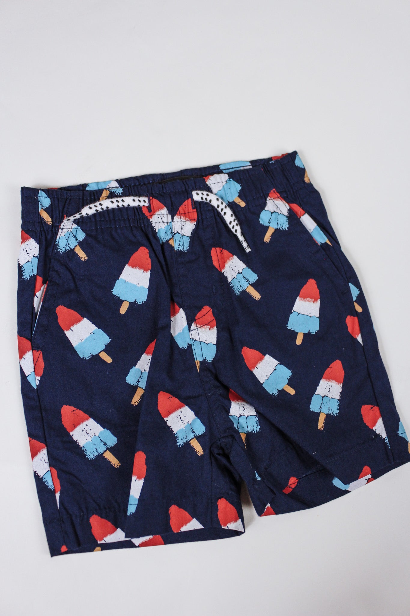 Popsicle Navy Boys Shirt & Shorts Set