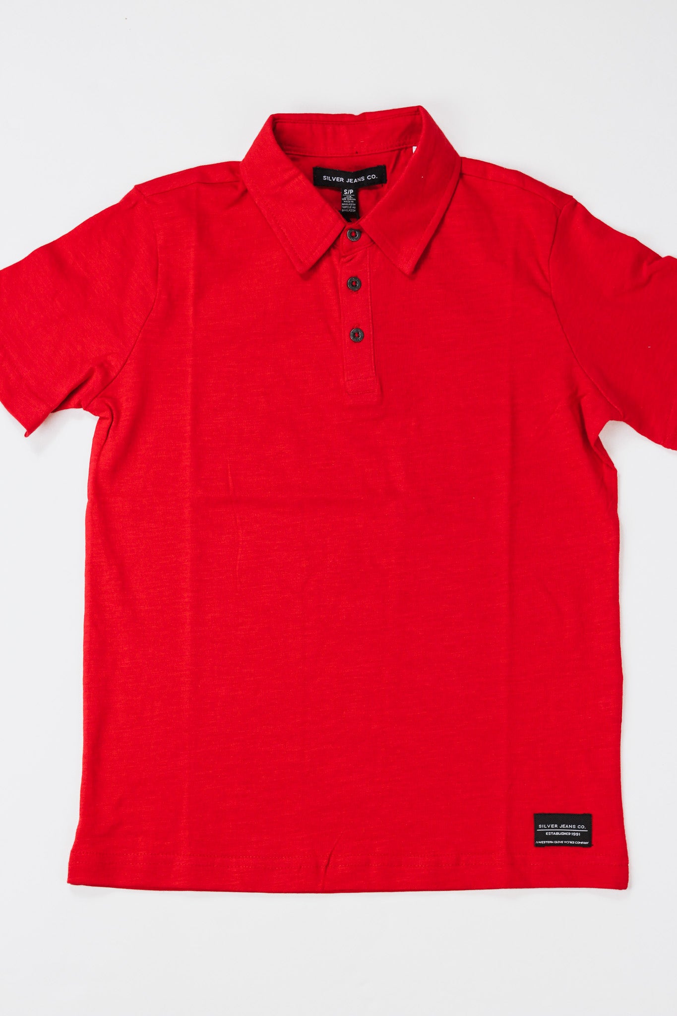 Boys Red Polo By Silver Jean Co