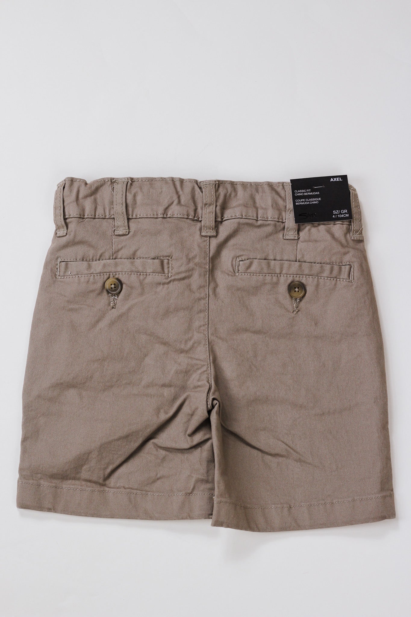 Boys Brown Shorts By Silver Jean Co
