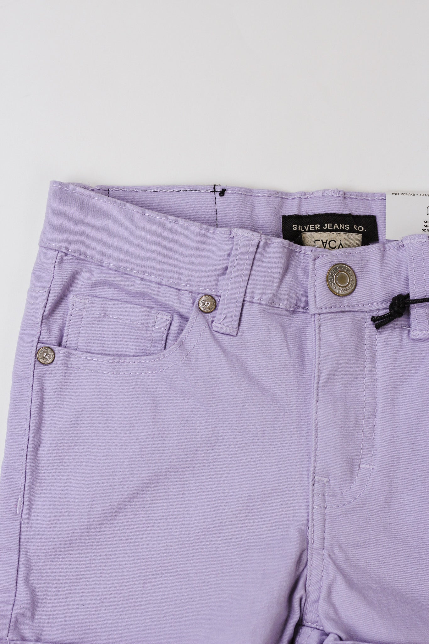 Lavender Girls Shorts By Silver Jean Co